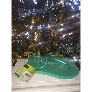 NWT Havaianas Mint Green/Turquoise Flip Flops NWT